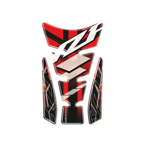 Puig Wings Tank Pads | Red | Yamaha