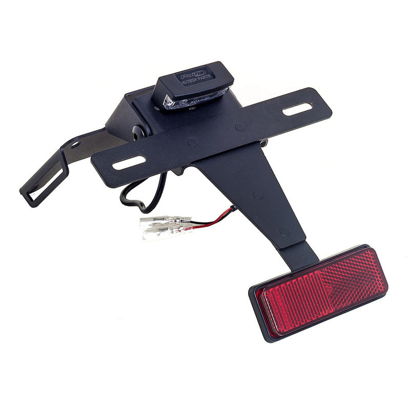 Puig License Plate Holders | Black | Suzuki GSX-R600/750 2008>2010