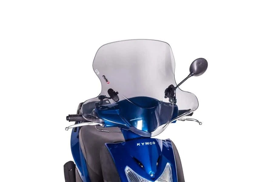 Puig Windshield City Touring | Light Smoke | Kymco Agility City 125