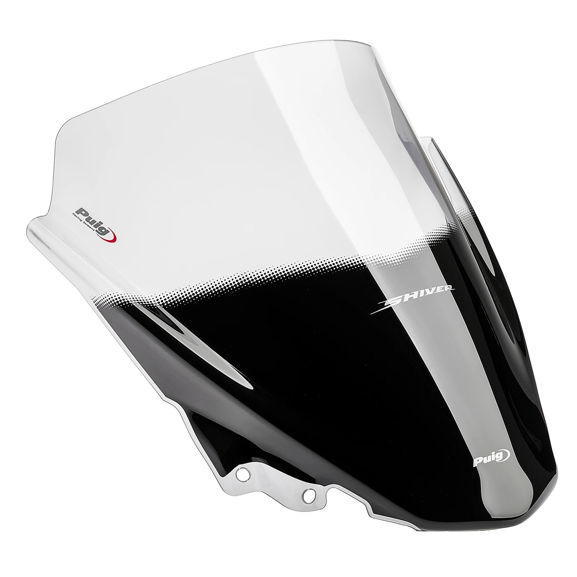 Puig Racing Screen | Light Smoke | Aprilia Shiver 750 2010>2016 -   Pyramid Motorcycle Accessories
