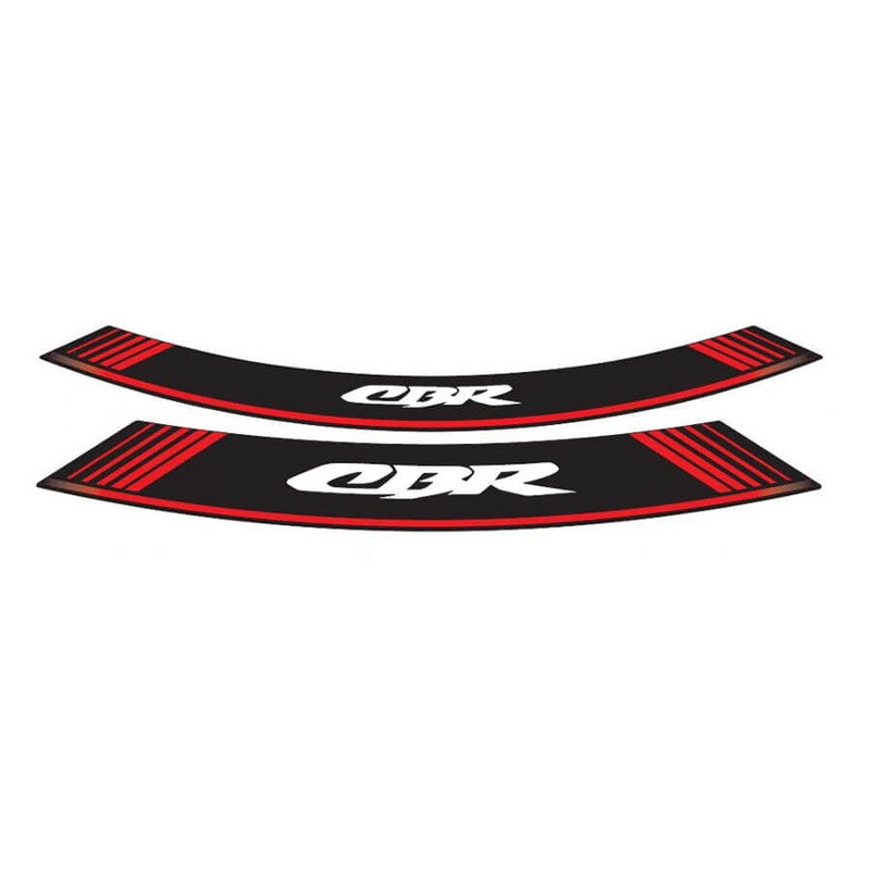 Puig Kit 8 Rim Special Arch Strips | Red | Honda