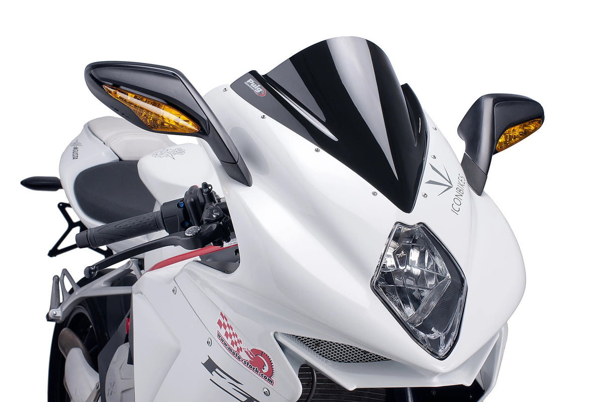 Puig Z-Racing Screen | Black | MV Agusta F3 675/800