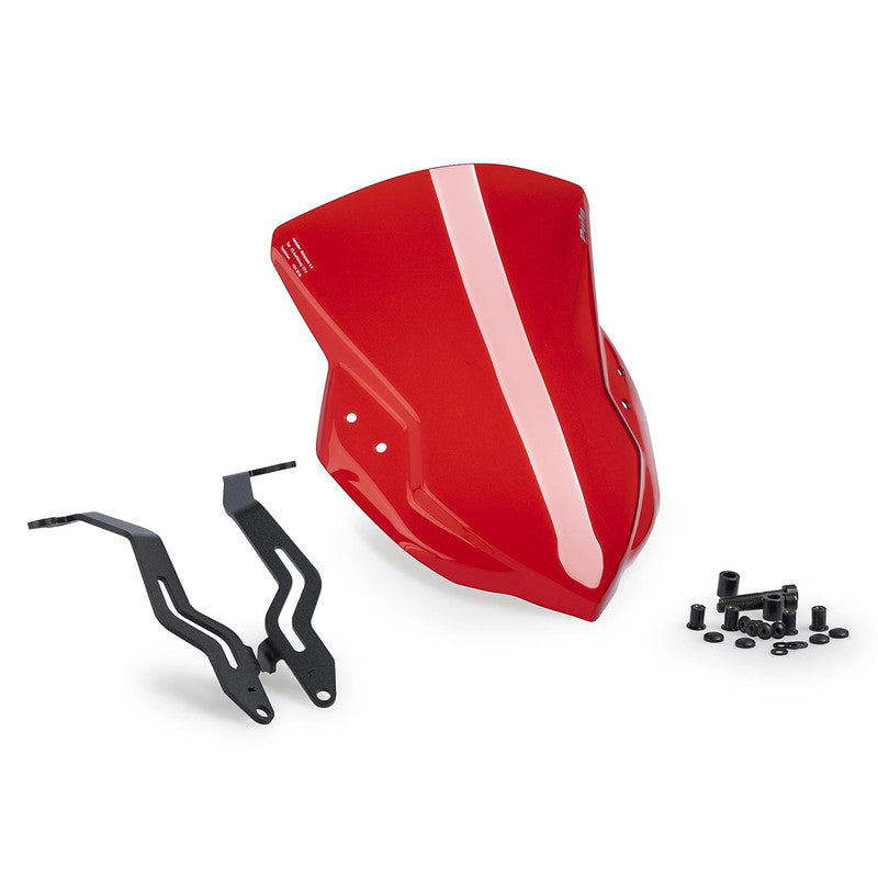 Puig New Generation Sport Windshield | Red | Suzuki Inazuma 250 2013>2016
