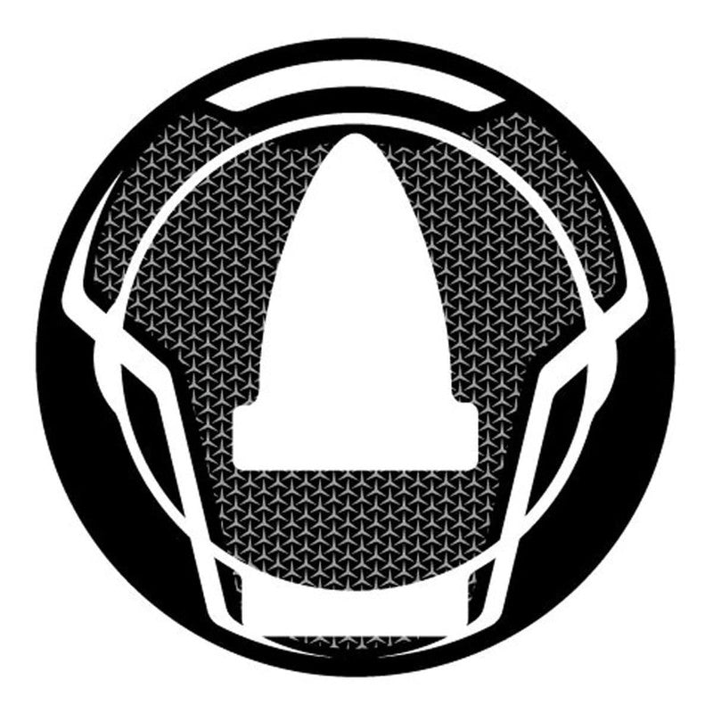 Puig Naked Fuel Cap Covers | Grey | Aprilia