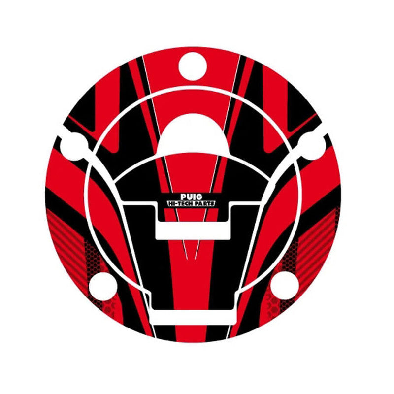 Puig Radikal Fuel Cap Covers | Red | Ducati 900SS/Monster/Supersport