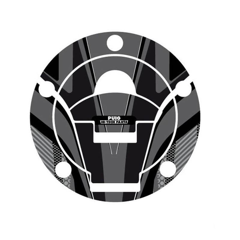 Puig Radikal Fuel Cap Covers | Grey | Ducati 900SS/Monster/Supersport