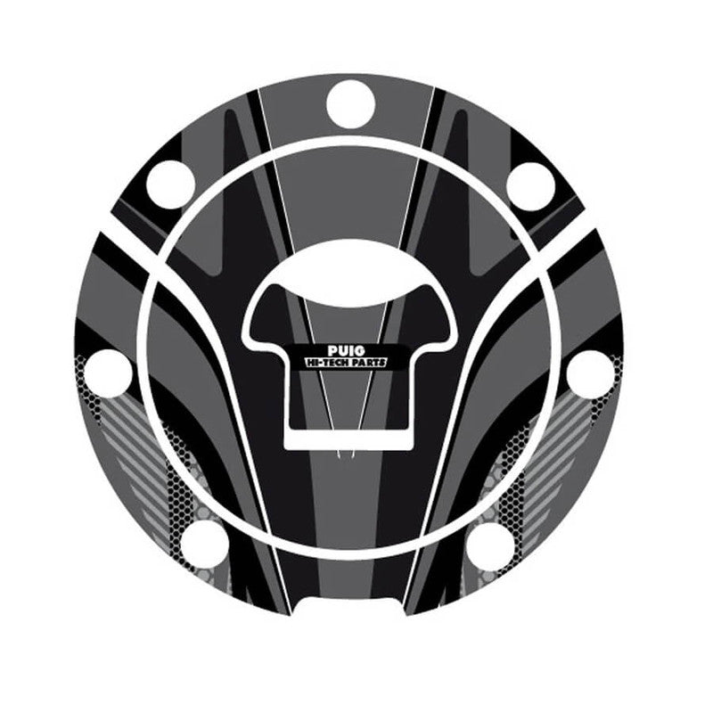 Puig Radikal Fuel Cap Covers | Grey | Honda/Triumph