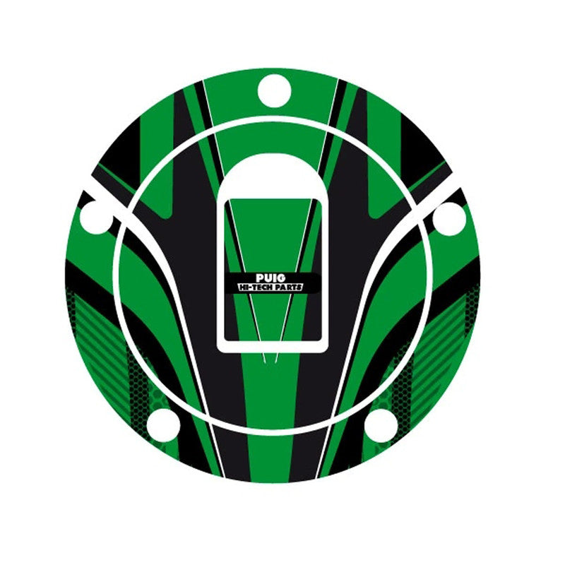 Puig Radikal Fuel Cap Covers | Green | Kawasaki M6310V