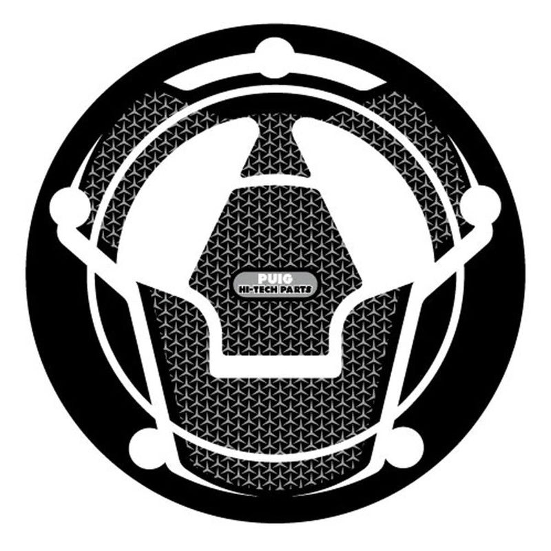 Puig Naked Fuel Cap Covers | Grey | Kawasaki M6311U