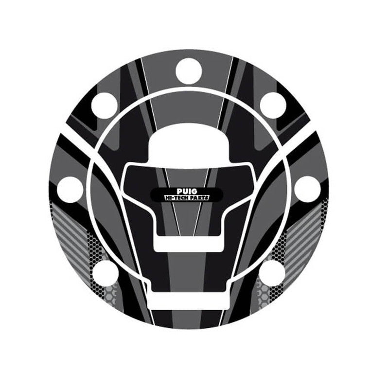 Puig Radikal Fuel Cap Covers | Grey | Suzuki M6316U