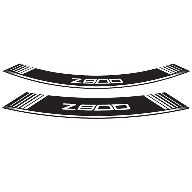 Puig KIT 8 Special Arch Rim Strips | White | Kawasaki Z 800 2013>2016