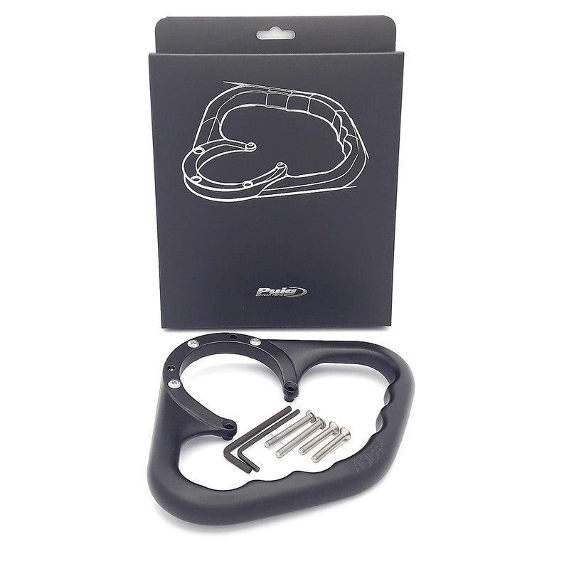 Puig Holders | Black | Suzuki GSF 650 S Bandit/GSX-R1300 Hayabusa/GSX-R600/750/SV 1000 -   Pyramid Motorcycle Accessories