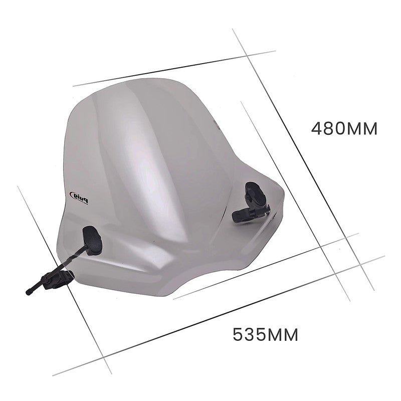 Puig Touring II Windshield | Light Smoke | Suzuki Inazuma 250 2013>2016