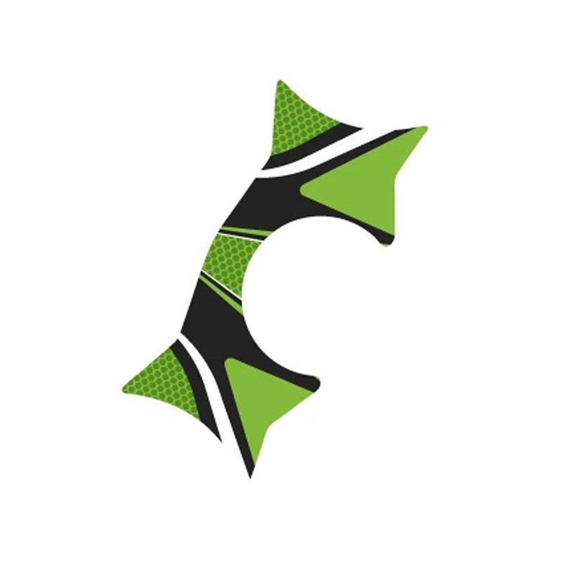 Puig Radikal Yoke Protector | Green | Kawasaki ZZR 1400 2006>2011