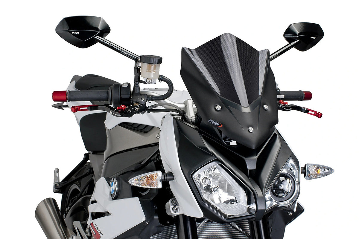 Puig New Generation Sport Racing Screen | Carbon Look | BMW S 1000 R 2014>2018