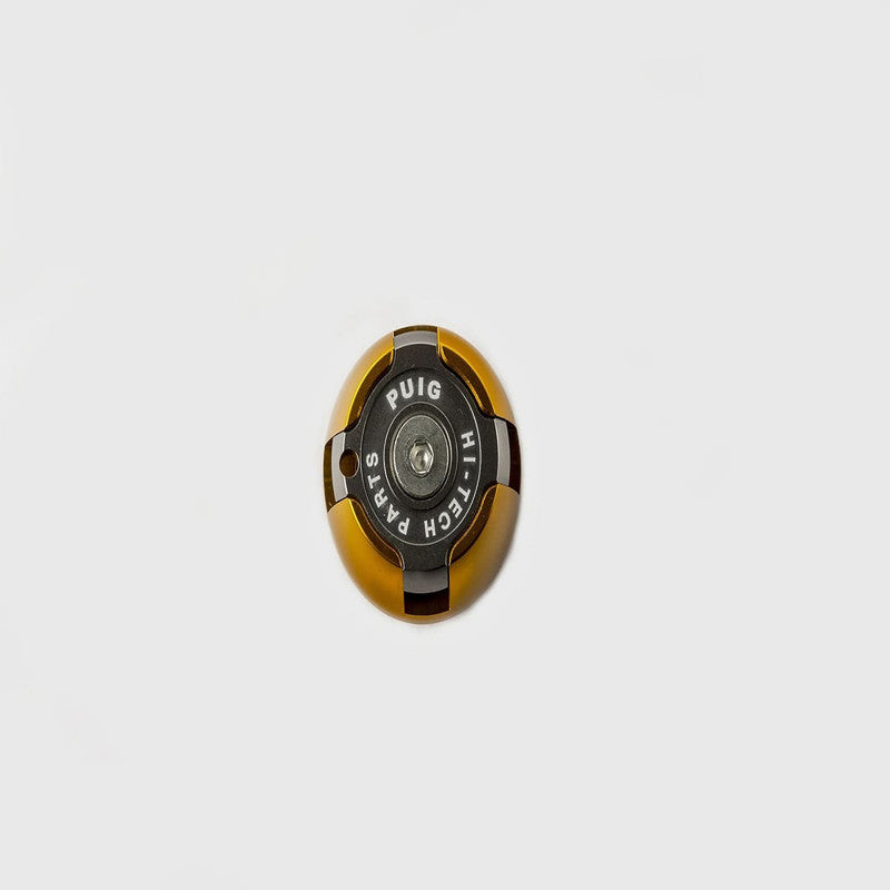 Puig Plug-Oil Hi-Tech | Gold | Husqvarna/KTM/Triumph -   Pyramid Motorcycle Accessories