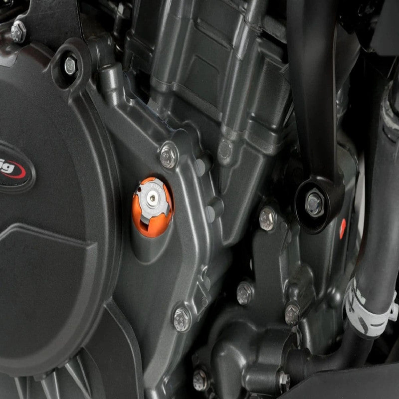 Puig Plug-Oil Hi-Tech | Orange | Husqvarna/KTM/Triumph
