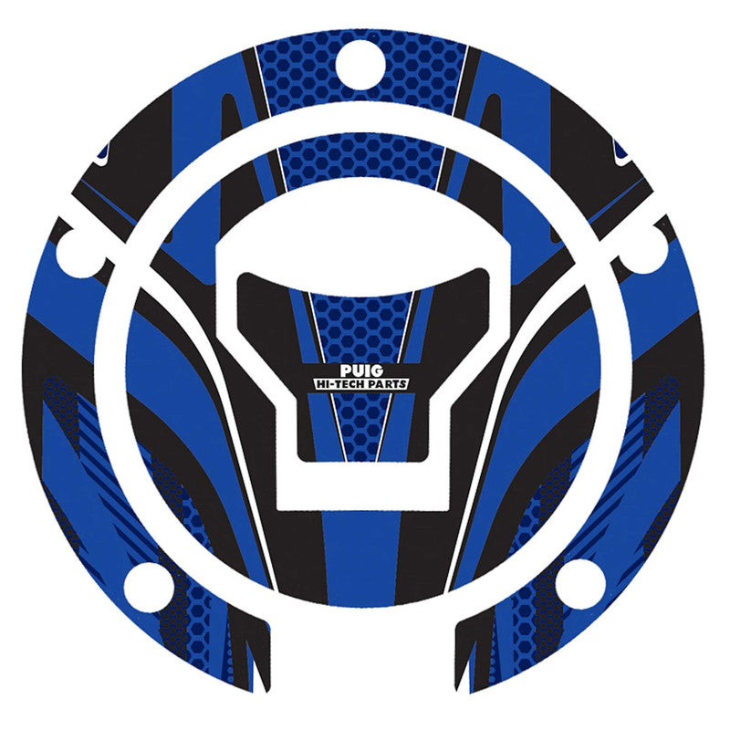 Puig Radikal Fuel Cap Covers | Blue | Honda