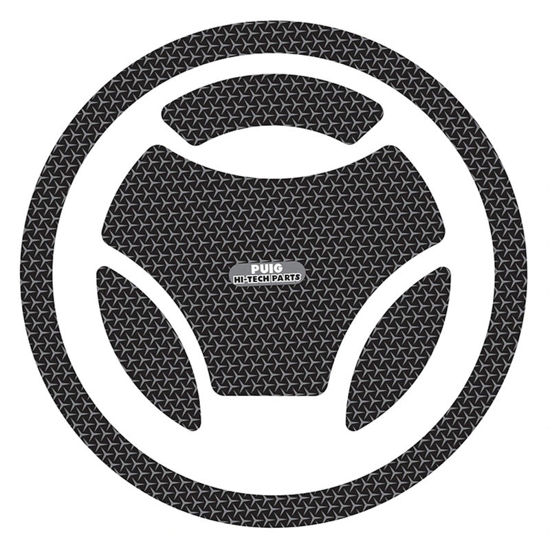 Puig Naked Fuel Cap Covers | Grey | Yamaha MT-125/YZF-R125