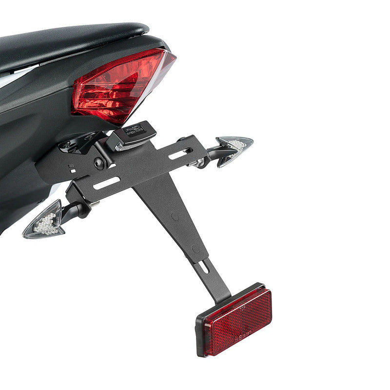 Puig License Plate Holders | Black | Kawasaki Ninja 250 SL/Z 250 SL 2015>2016