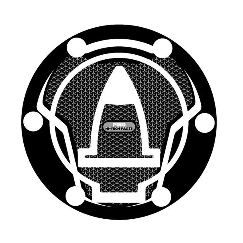 Puig Naked Fuel Cap Covers | Grey | Ducati