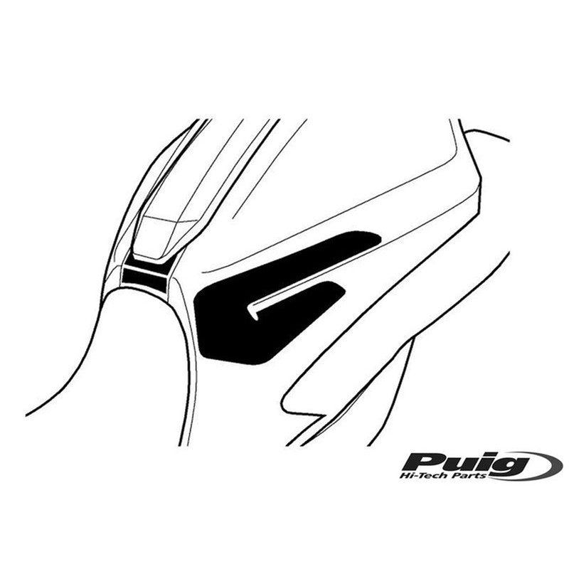 Puig Specific Tank Protector | Carbon Look | Yamaha MT-07 2014>2020