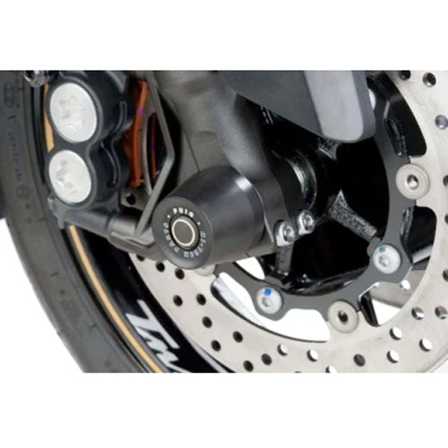 Puig Front Fork Protector | Black | Triumph Tiger 800 XC/XCX/XCA/Low 2015>2019