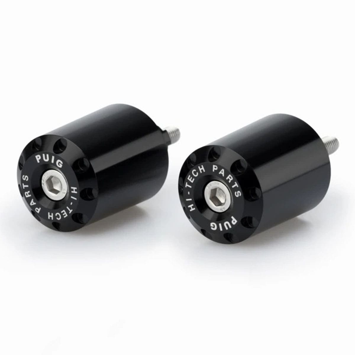 Puig Short Bar End Aluminium Longs | Silver | Suzuki GSX-R1000 2017>2021