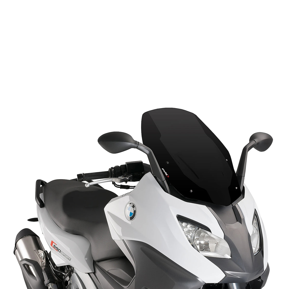 Puig Windshield V-Tech Line Sport | Black | BMW C 600 Sport/650