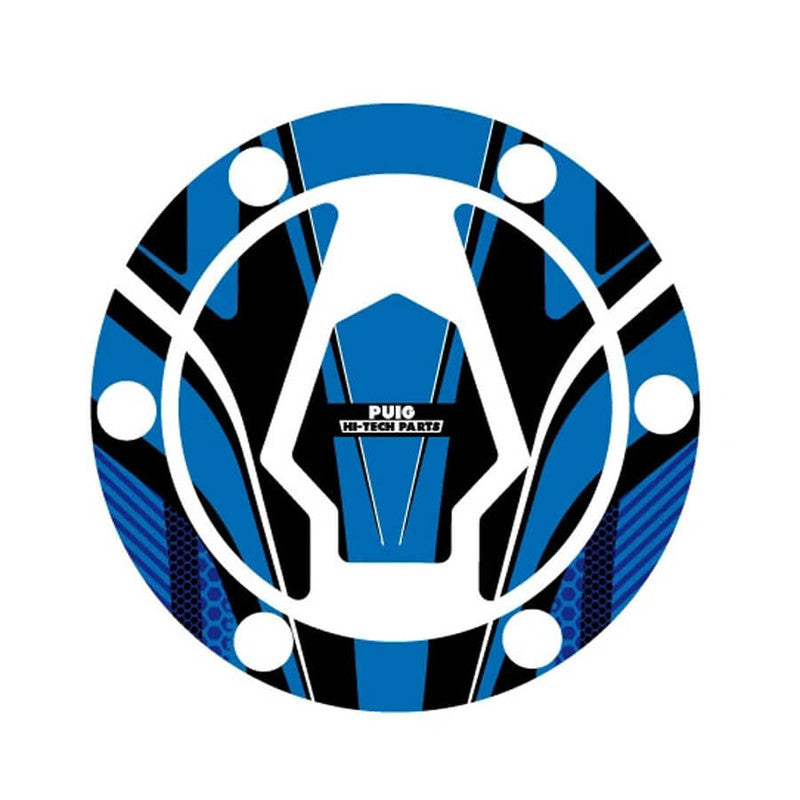 Puig Radikal Fuel Cap Covers | Blue | BMW G 310 GS/G 310 R