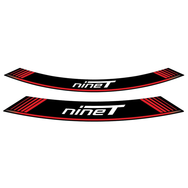 Puig Kit 8 Rim Special Arch Strips | Red | BMW R nineT/Pure/Racer/Scrambler/Urban G/S