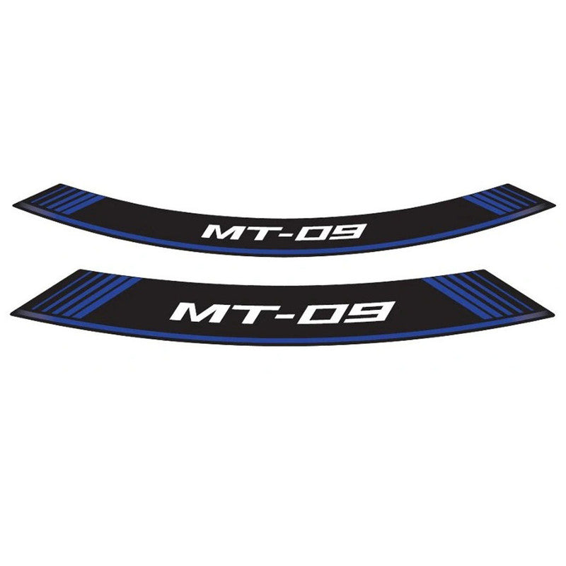 Puig KIT 8 Special Arch Rim Strips | Blue | Yamaha MT-09 2013>2020