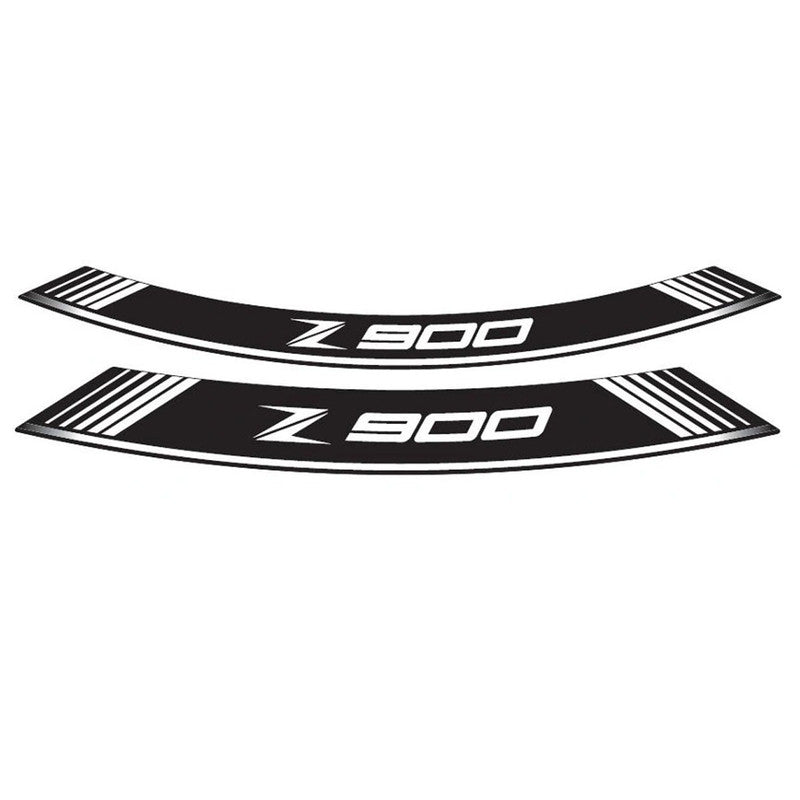Puig KIT 8 Special Arch Rim Strips | White | Kawasaki Z 900 2017>2024