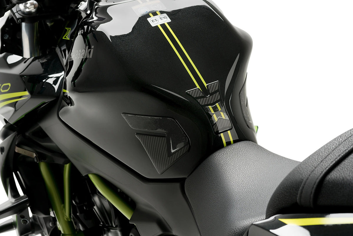 Puig Specific Tank Protector | Carbon Look | Kawasaki Z 650 2017>2024