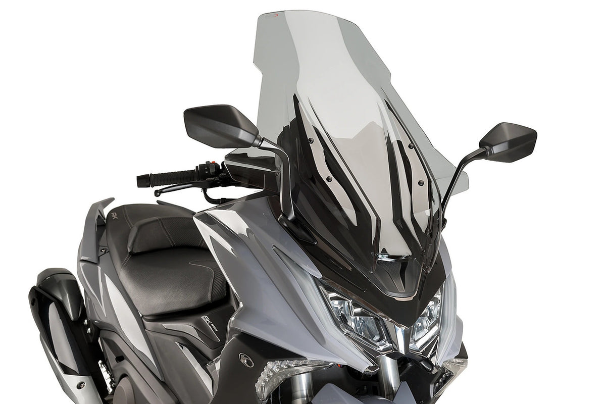 Puig Windshield V-Tech Line Touring | Light Smoke | Kymco AK 550 2017>2023