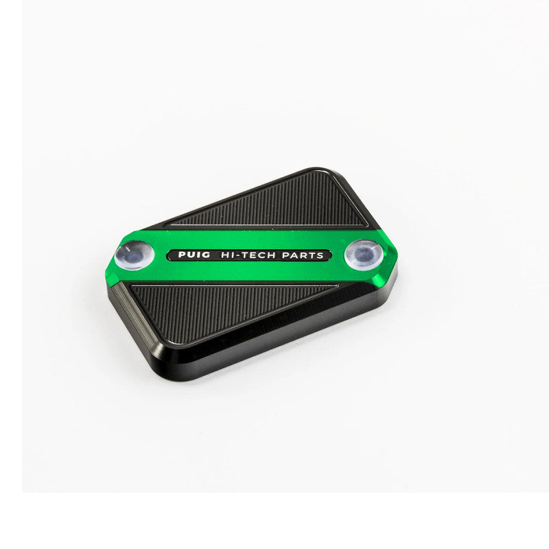 Puig Front Brake Liquid Tank Cover | Green | Aprilia/BMW/KTM/Suzuki/Triumph 