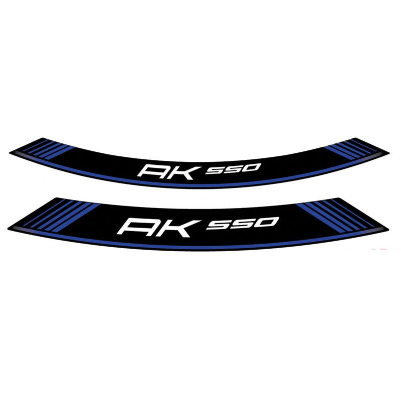Puig KIT 8 Special Arch Rim Strips | Blue | Kymco AK 550 2017>2023