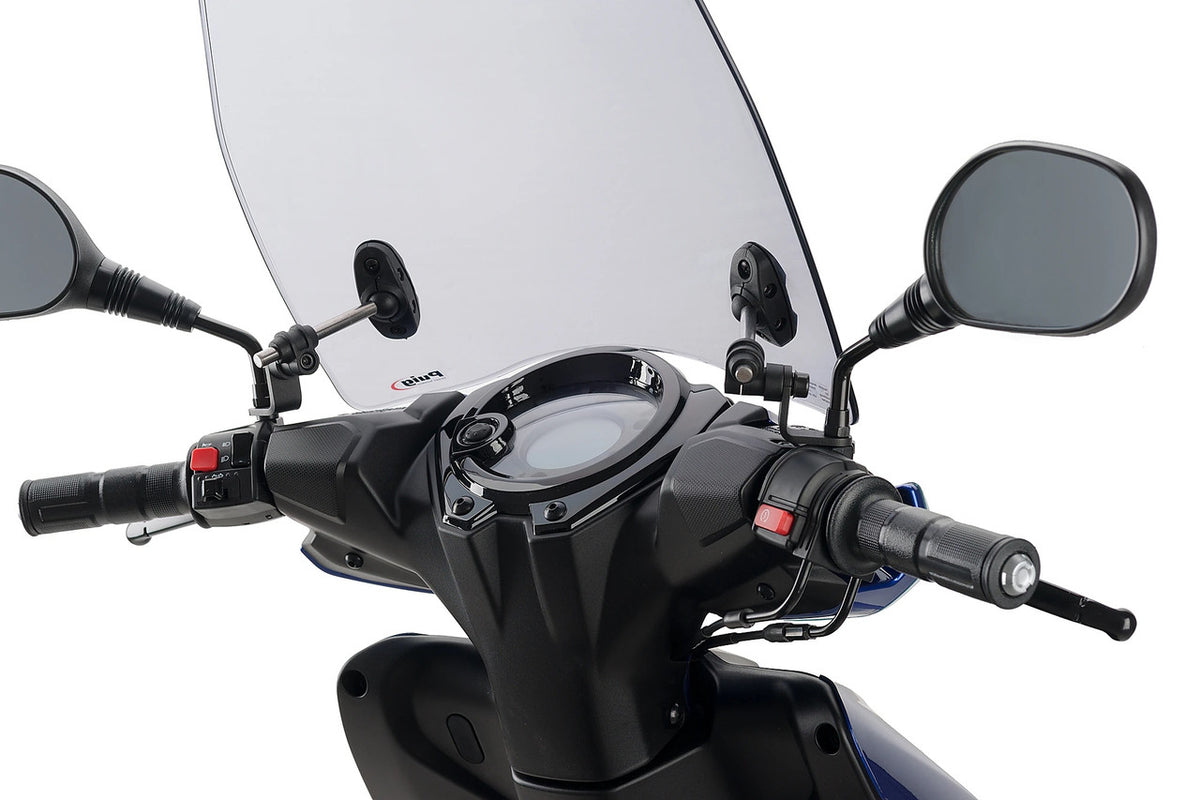 Puig Windshield Urban | Light Smoke | Yamaha Aerox 50 2013>2018
