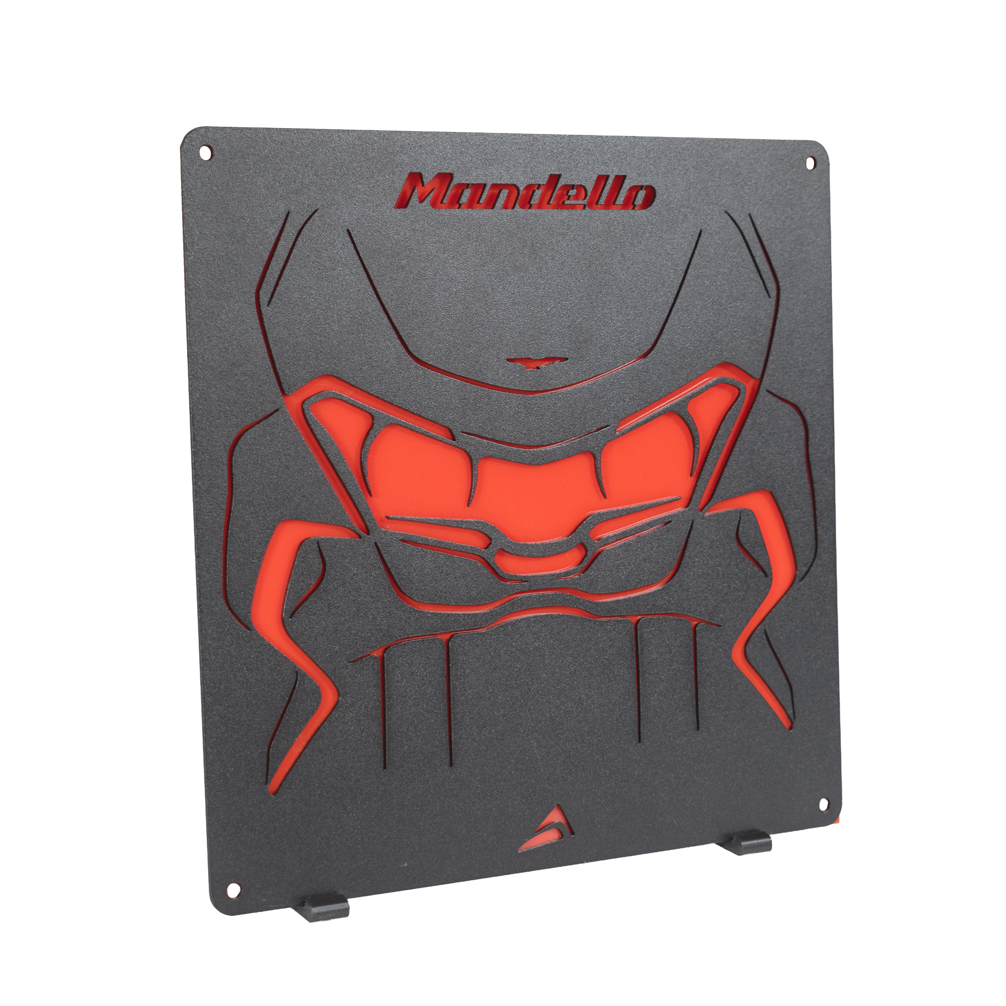 Pyramid Acrylic Colour Backing Sheet | Red