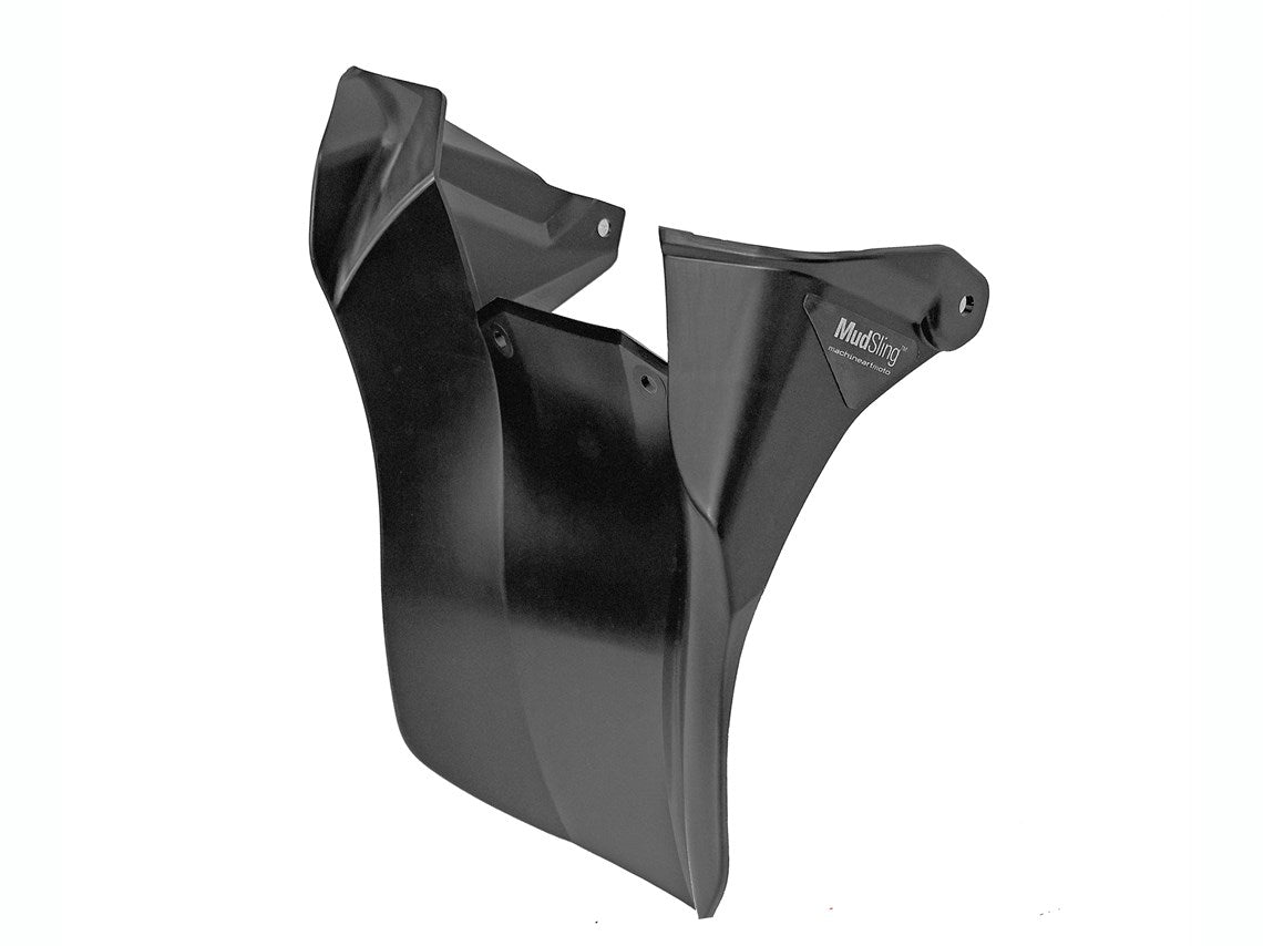MachineartMoto MudSling Shock Shield | Matte Black | BMW R 1300 GS 2024>Current-Shock Shields-Pyramid Motorcycle Accessories