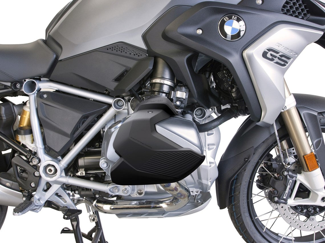 MachineartMoto X-Heads Engine Covers | Matte Black | BMW R 1250 RT 2019>Current-Engine Covers-Pyramid Motorcycle Accessories