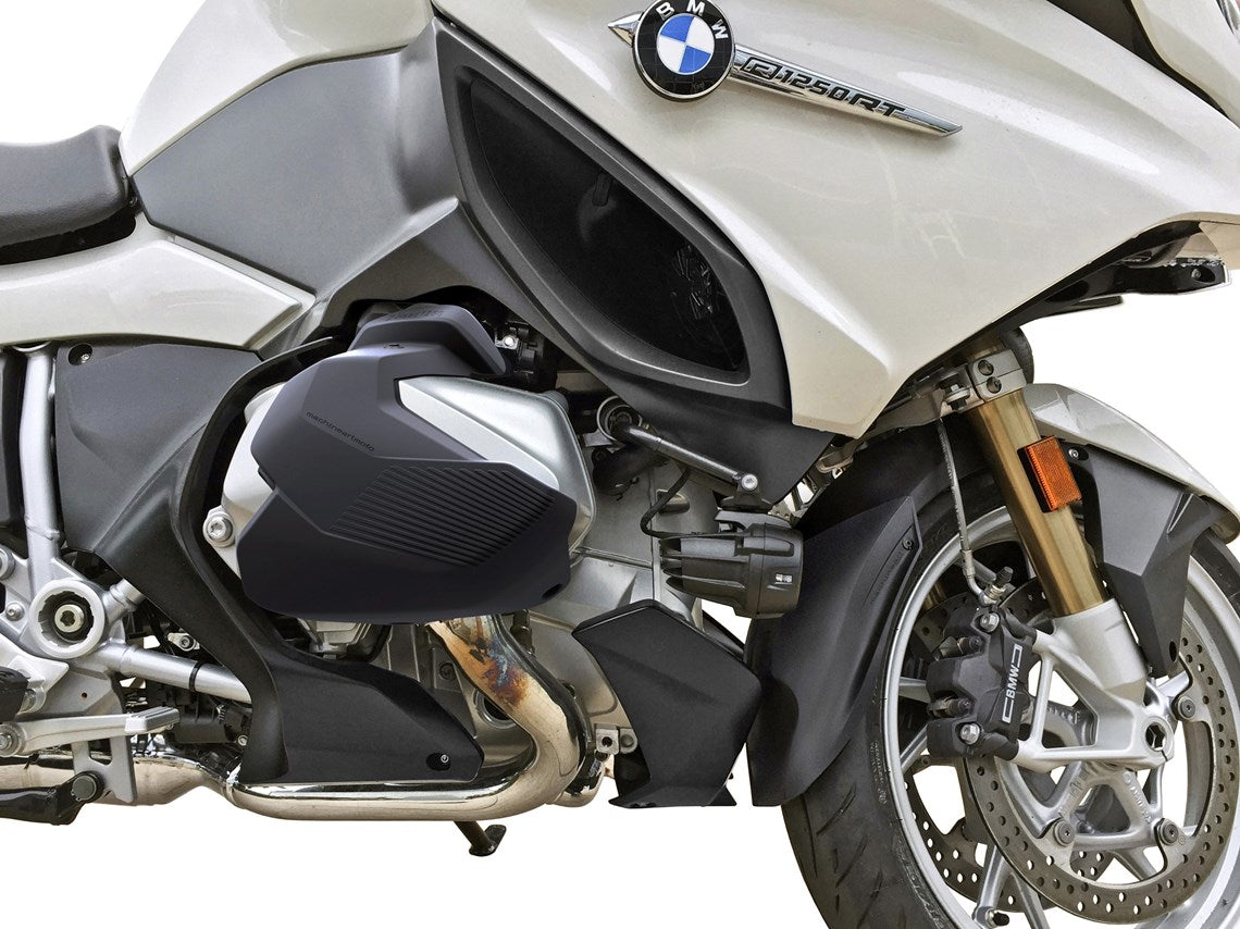 MachineartMoto X-Heads Engine Covers | Matte Black | BMW R 1250 RT 2019>Current-Engine Covers-Pyramid Motorcycle Accessories