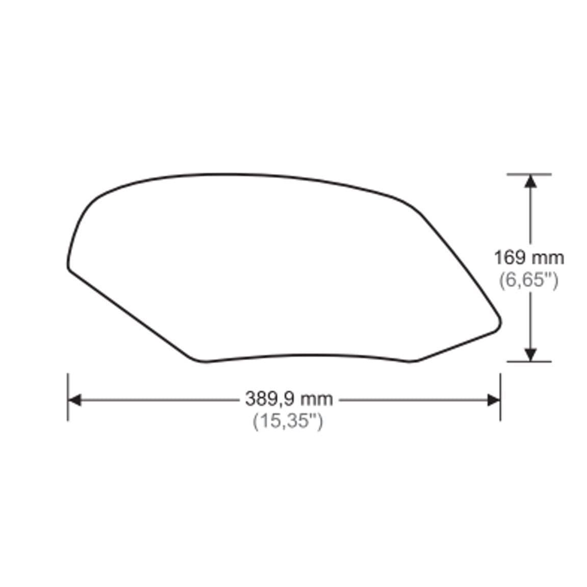 Onedesign Tank Grips | Black | Aprilia RSV4 2009>2012-Tank Protection-Pyramid Motorcycle Accessories
