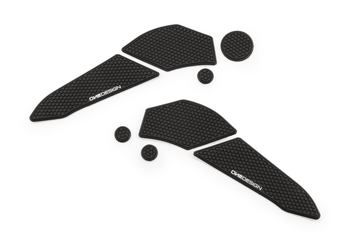 Onedesign Tank Grips | Black | Ducati Multistrada 950 2017>2021 -   Pyramid Motorcycle Accessories