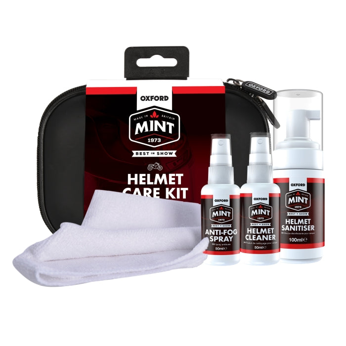Oxford Mint Helmet Care Kit -  Shop name