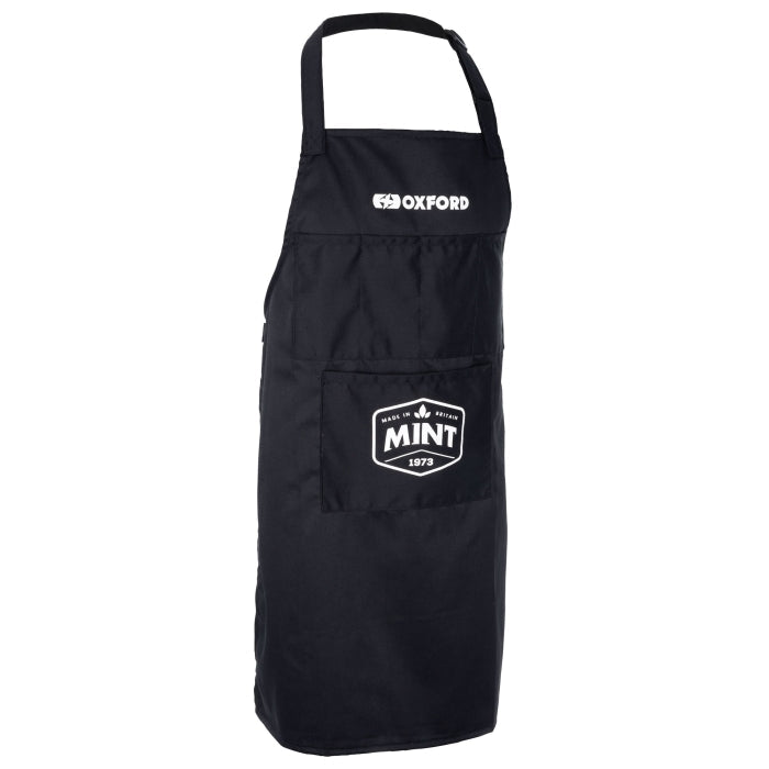 Oxford Mint Workshop Apron | Black -  Shop name