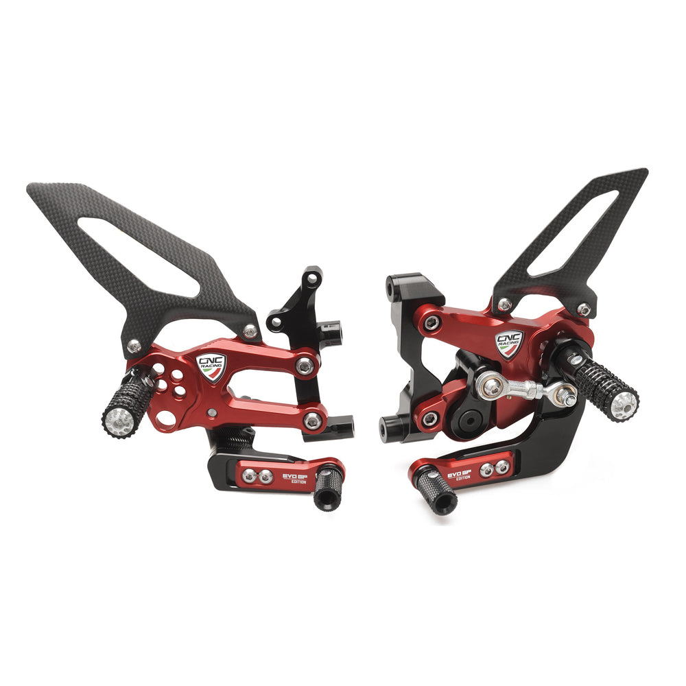 CNC Racing Adjustable Rear Sets for Ducati Panigale Series Evo GP Edition -  Shop name