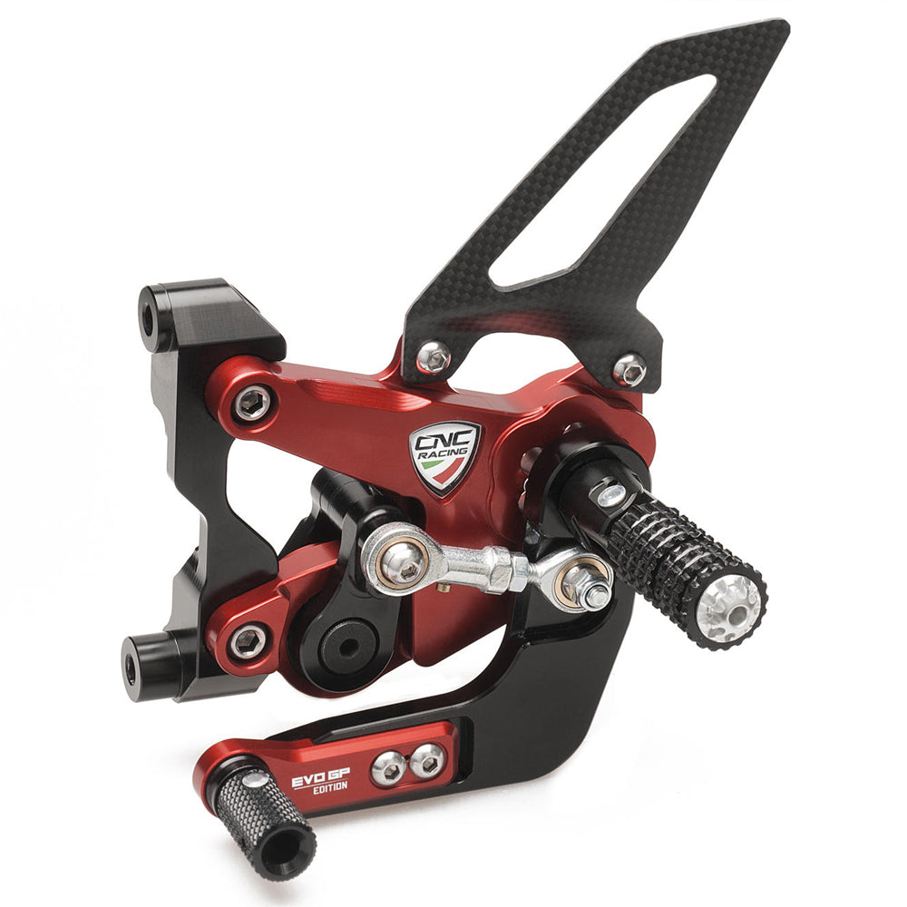 CNC Racing Adjustable Rear Sets for Ducati Panigale Series Evo GP Edition -  Shop name