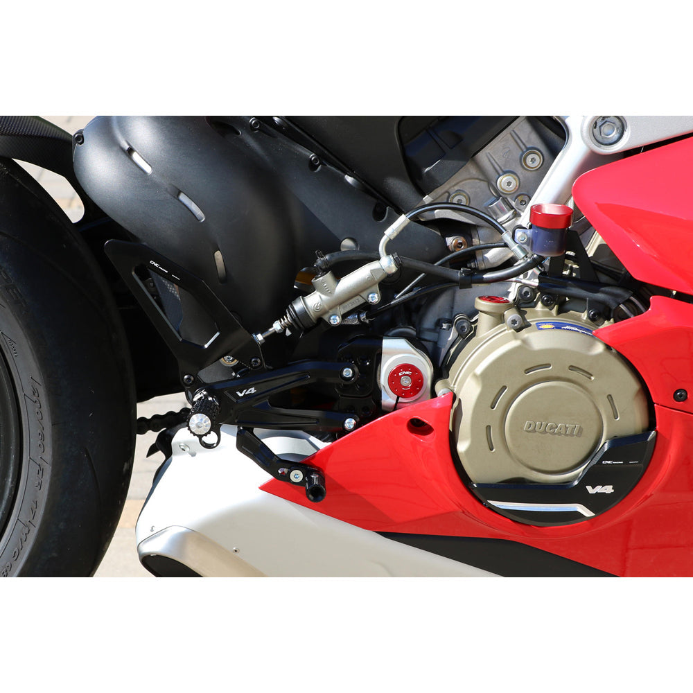 CNC Racing Adjustable Rear Sets RPS for Ducati Panigale V4 -  Shop name