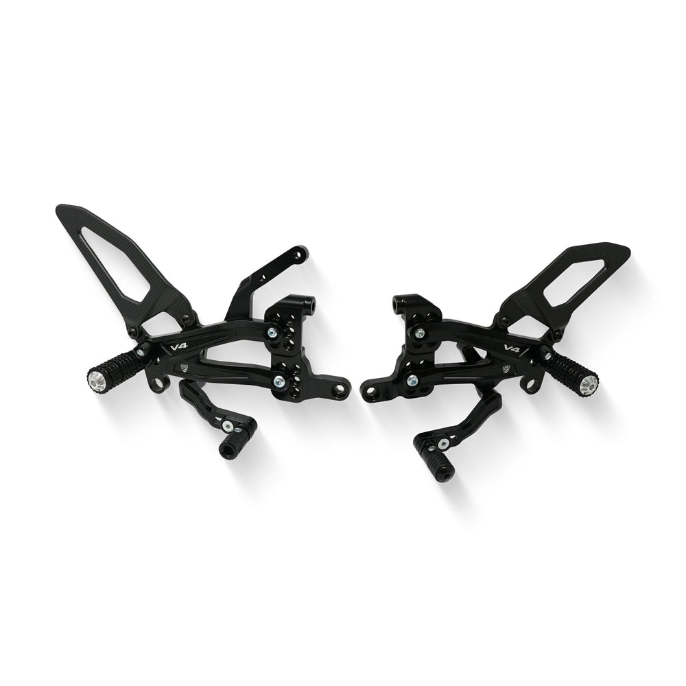 CNC Racing Adjustable Rear Sets RPS Carbon for Ducati Panigale V4 -  Shop name